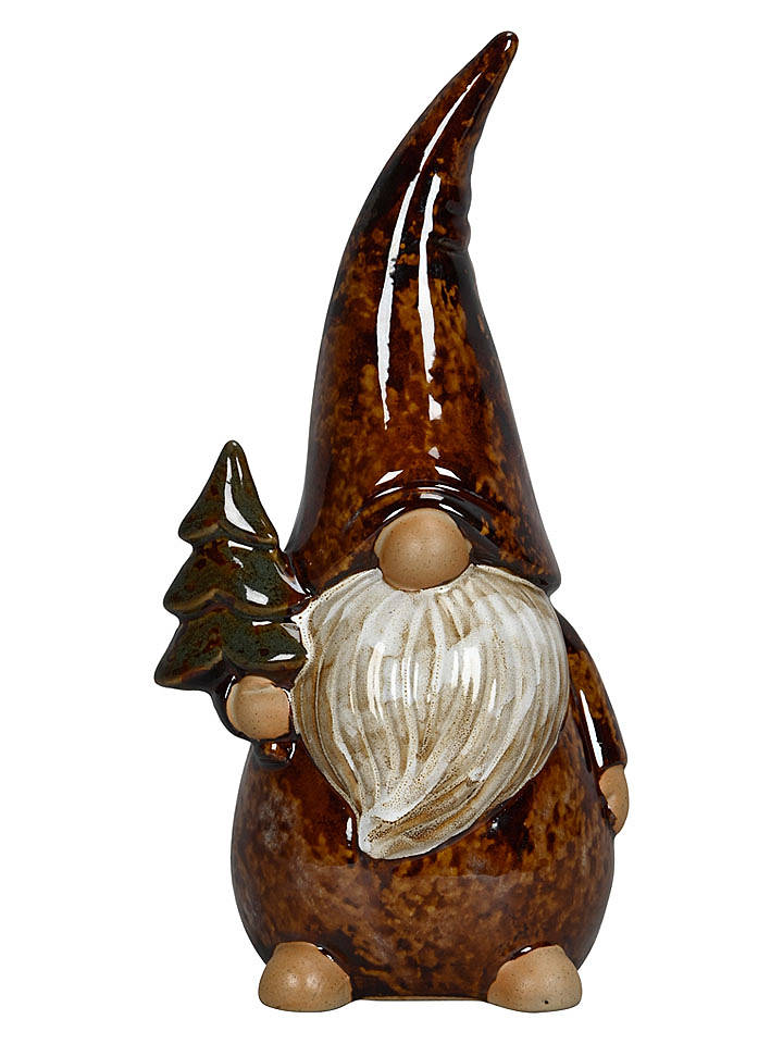 POSIWIO Dekofigur "Wichtel" in Braun - (H)22 cm - onesize