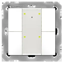 MDT technologies Taster Plus 55 Plus 4-fach, Reinweiß glän BE-TA55P4.G2