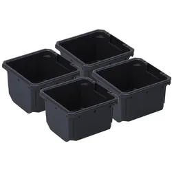 Makita MAKTRAK Behälter-Set klein flach 4 Stück - T-92178