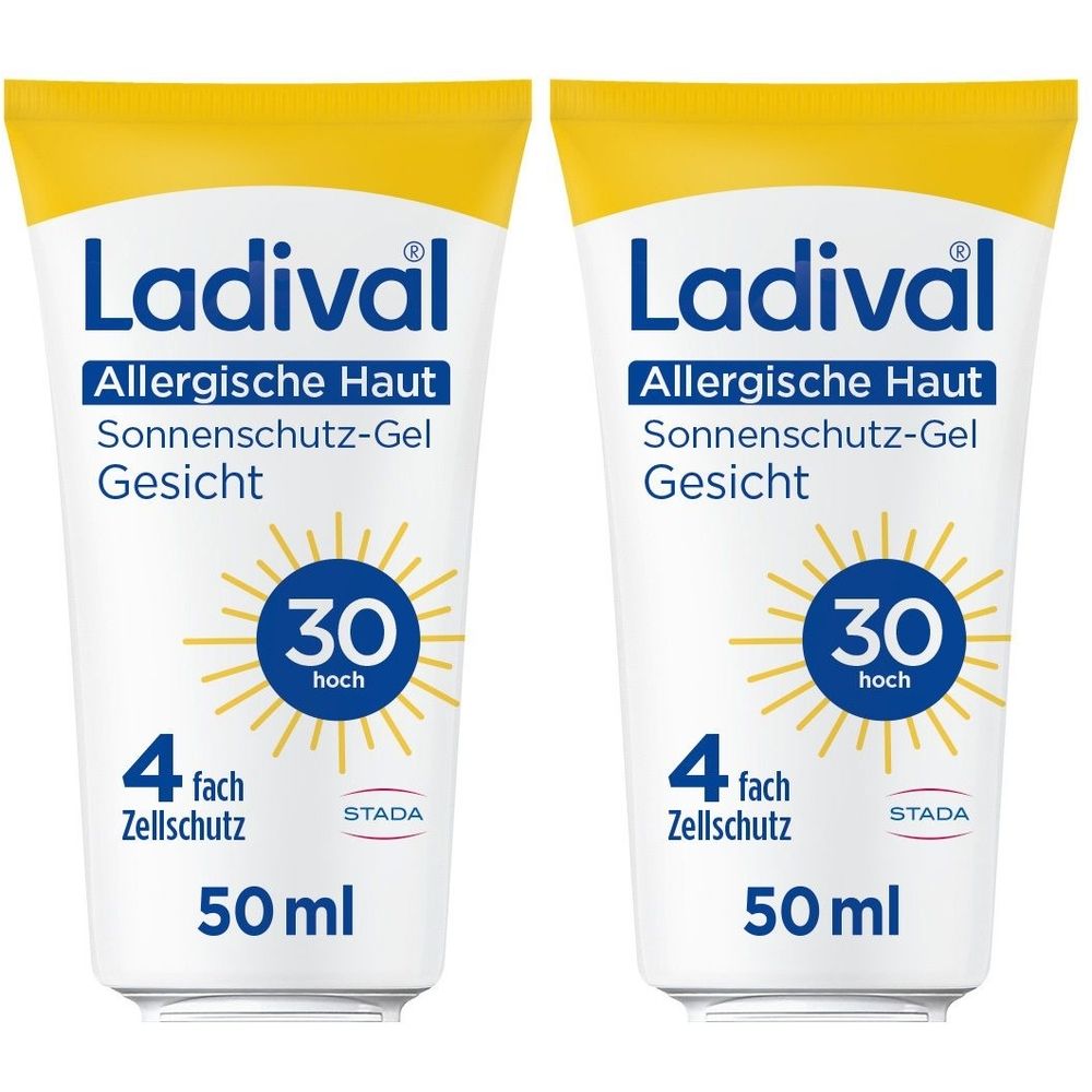 Ladival allergische Haut Gel Gesicht LSF 30 x2 2x50 ml