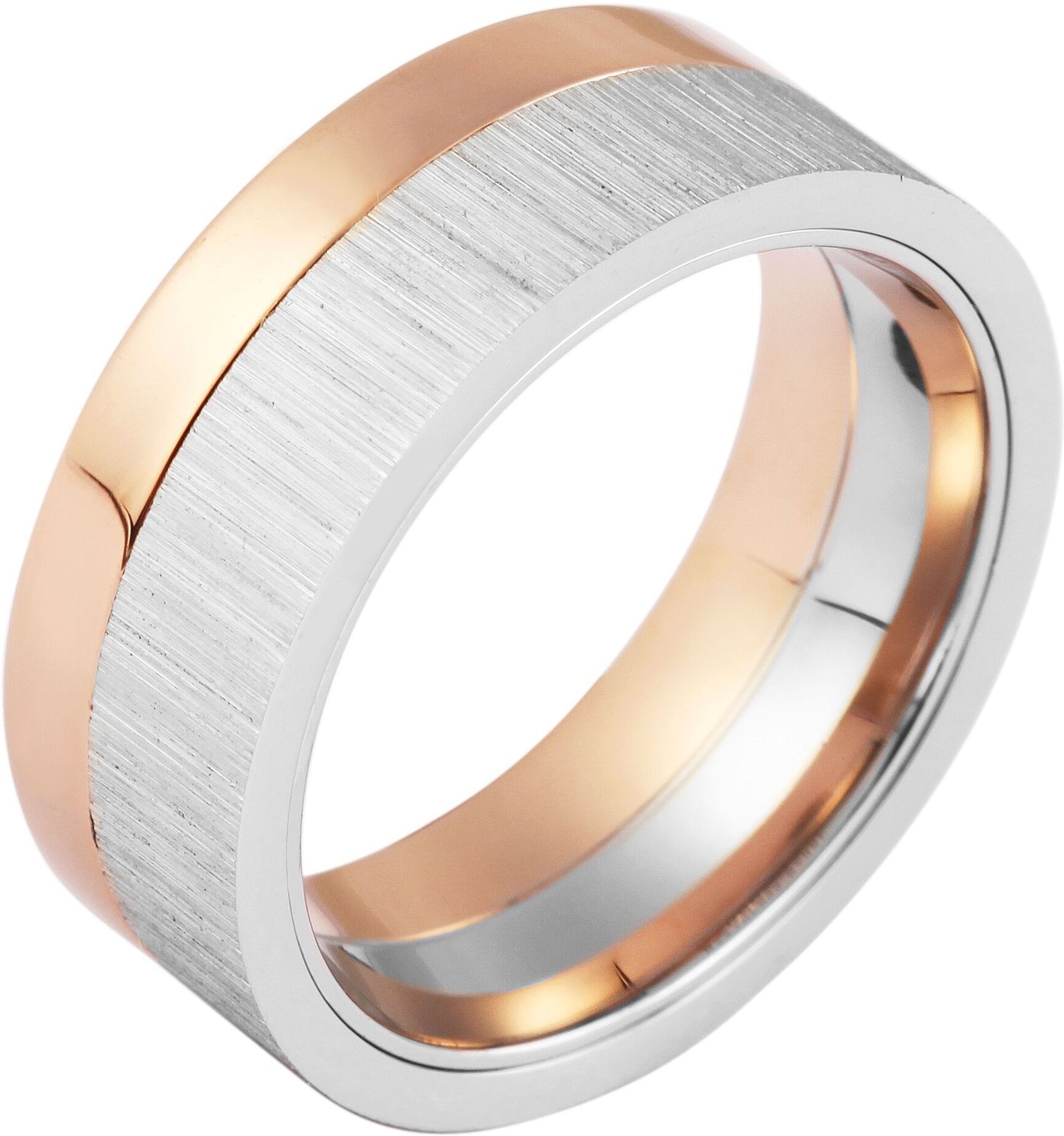 Partnerring AKZENT "Passion, langlebig" Gr. 70, silber (silberfarbig), Fingerringe, Herren, 70, Edelstahl, Partnerring