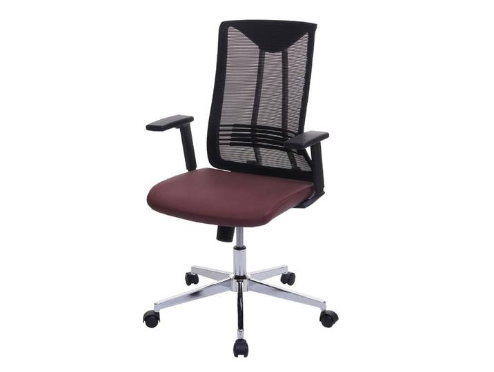 Jamb Bürostuhl Rot, Textil, 65x110x66 cm, Büromöbel, Bürostühle, Drehstuhl