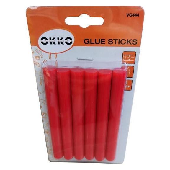 Okko GLUE STICKS 6PCS SET.11.2X100MM.RED (VG444)
