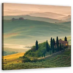 WANDBILD landschaften grün