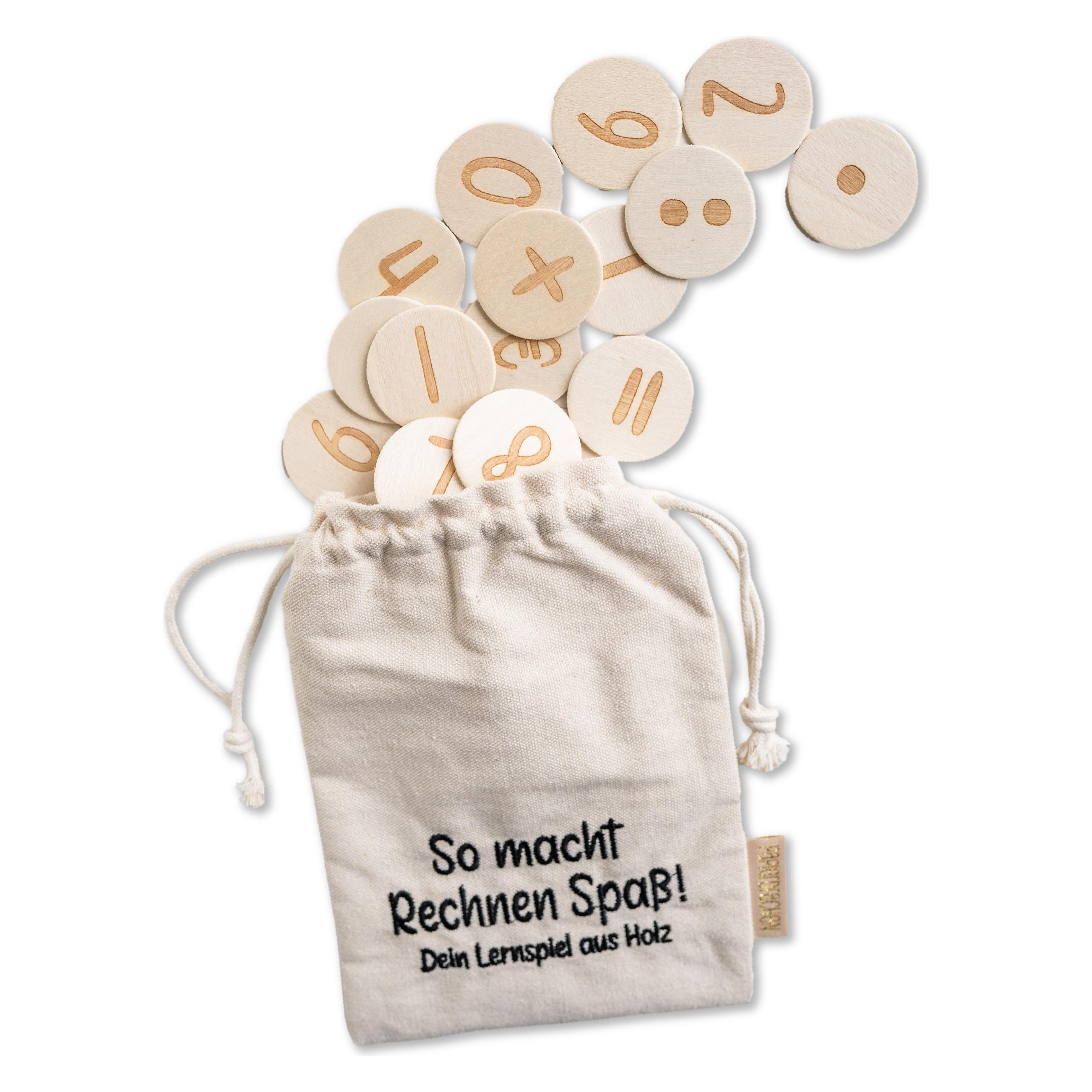 Papierdrachen Holzspielset - Rechenspiel (75025689)