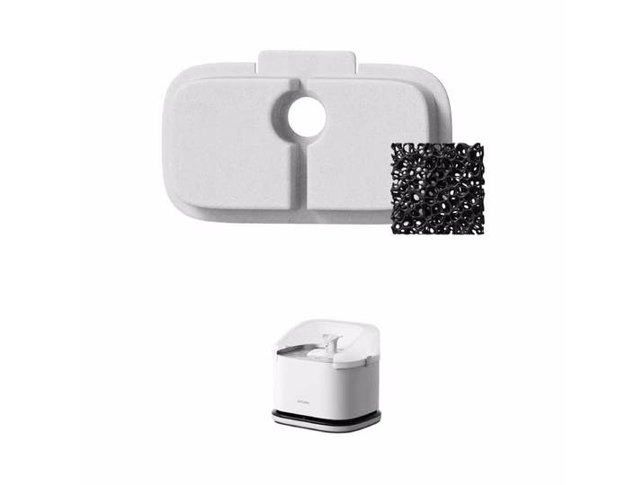PETLIBRO Ersatzfilter Multi Cats Trinkbrunnen 4 Stück – Tierbedarf – weiss