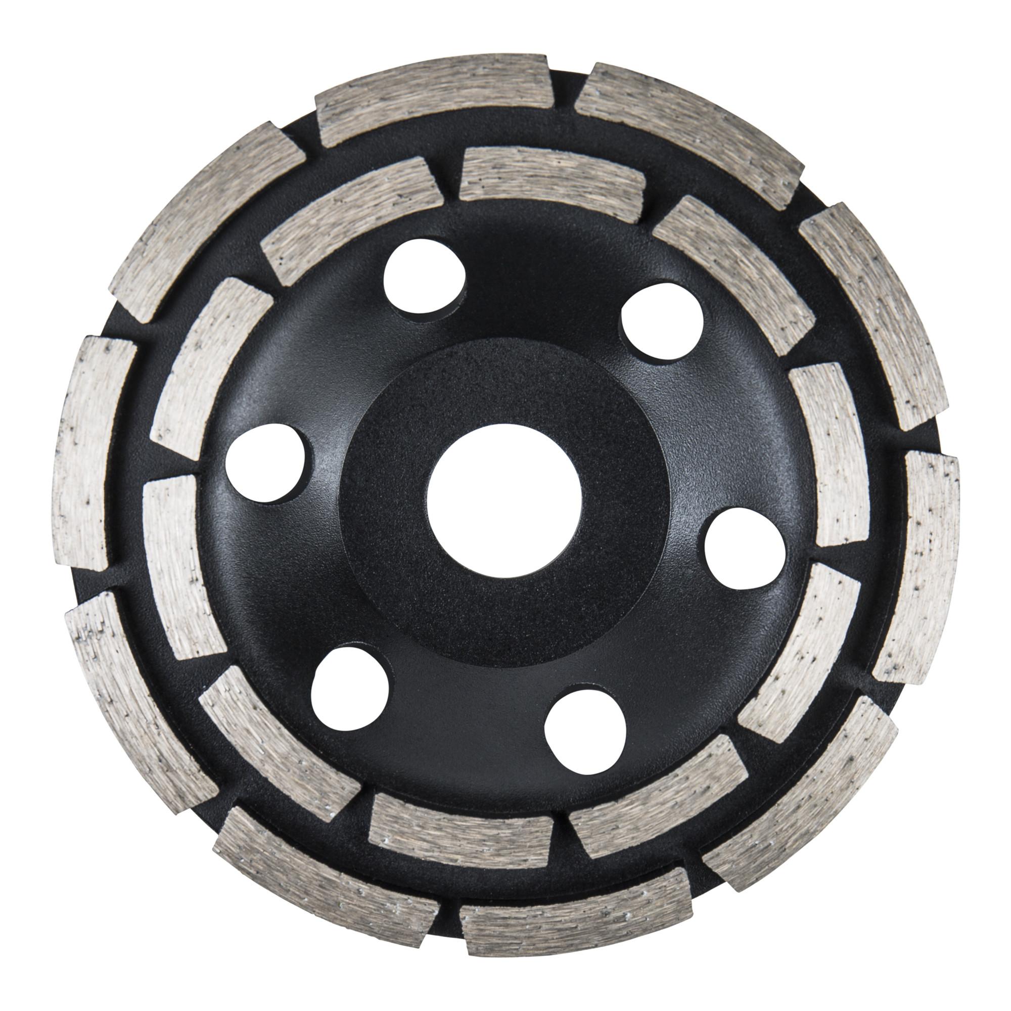 STIER Diamant-Schleiftopf doppelt Ø125mm Bohrung 22,23 mm Beton, Diamantschleifteller (903849)
