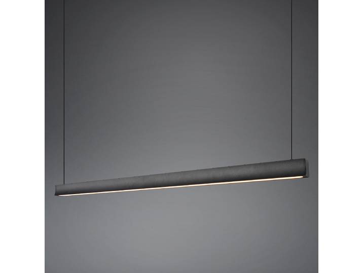 LED-Pendelleuchte Wallace 113 x 20 x 9cm Schwarz/Schwarz Material: Metall Metallart: Eisen Oberfläche Metall: Lackiert LED LED-Platine