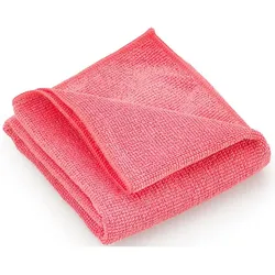 Microfasertuch Hochleistungstuch Platin, rosa 40x40 cm langlebig und volumig, maximale Schmutz- und Wasseraufnahme
