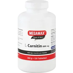 Megamax L-Carnitin 1000mg 120 ST