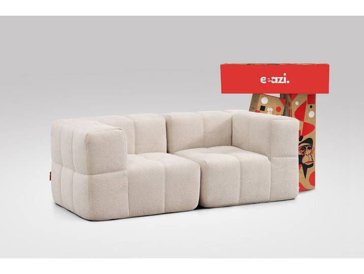 2-tlg. Modulsofa Beige – 2 Eckteile