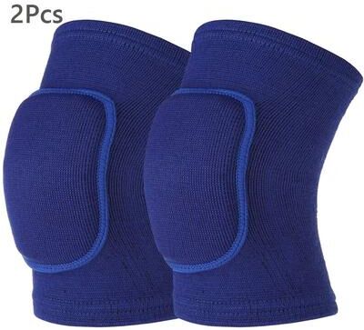 Uplift Essentials Soft Elbow Pads With Thickened Sponge Cushioning blue l