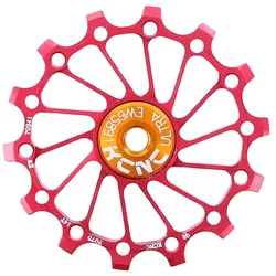 KCNC Schaltwerkröllchen Narrow Wide | Long Teeth | 14 Zähne rot