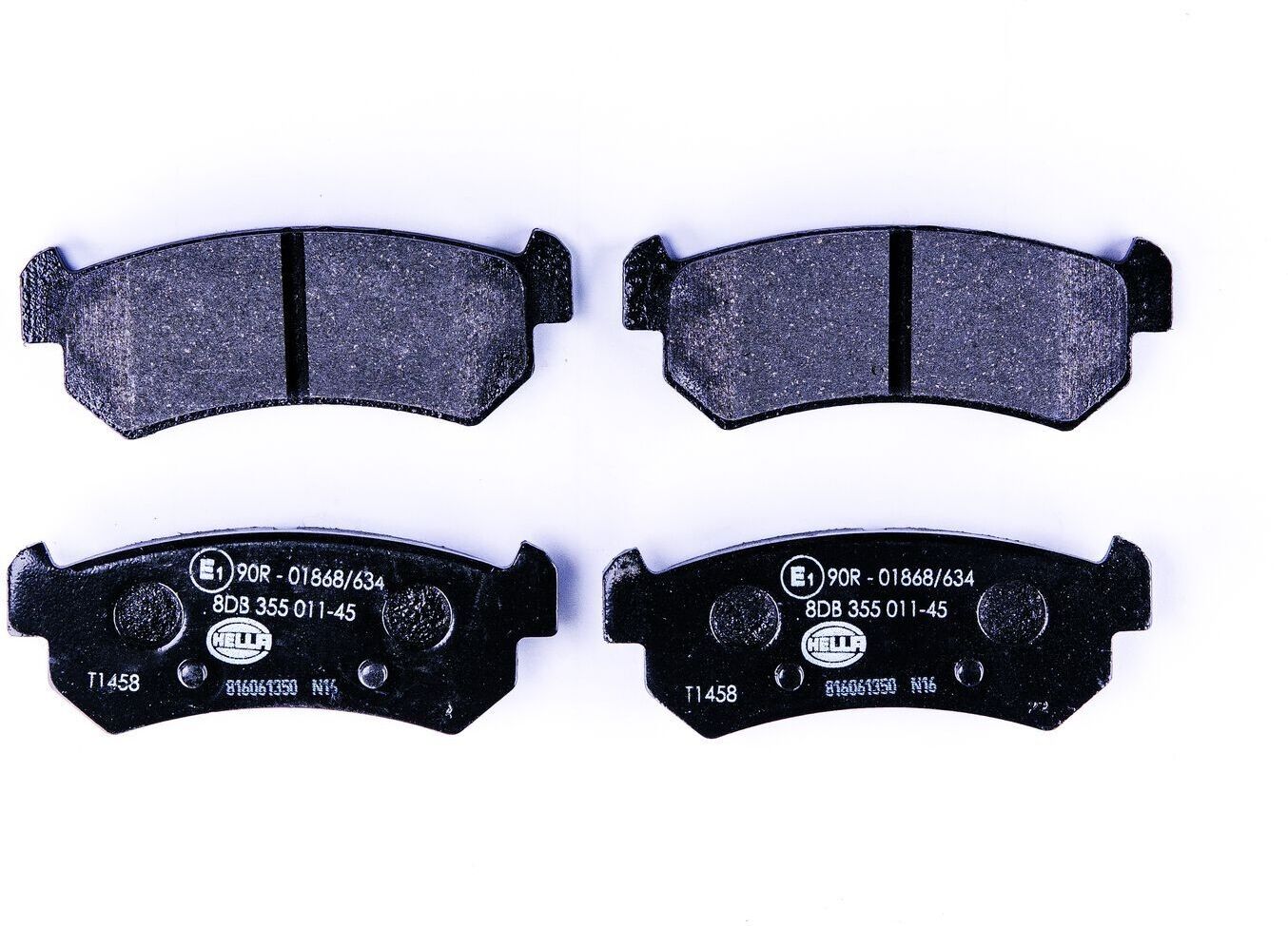 HELLA 8DB 355 011-451 Brake pad set
