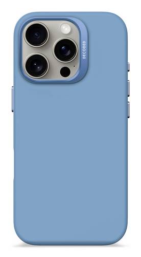 Decoded AntiMicrobial Silicone Backc. iP Backcover iPhone 16 Pro Blau D25IPO16PBCS9AE