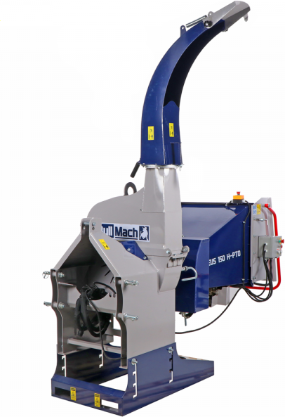 BullMach ZEUS 150 H-PTO - Häcksler für Traktoren - mit hydraulischen Walzen