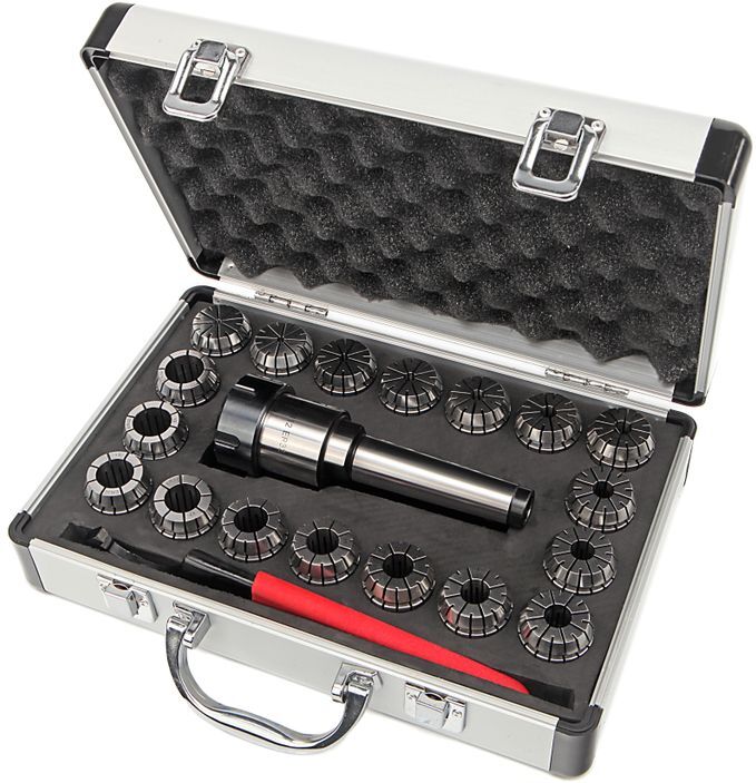 HBM Jeu de 21 pinces de serrage MC3 ER32 avec porte-pinces