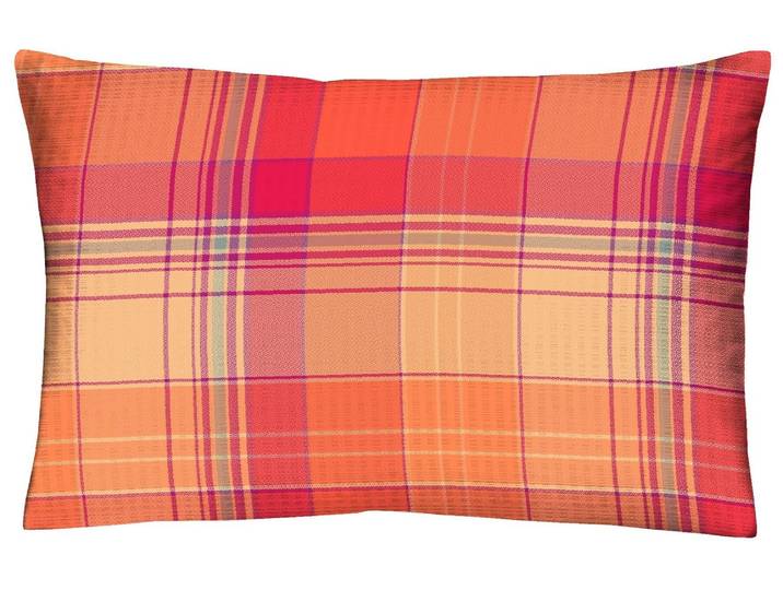 Kissenbezug HOME FASHION Kopfkissenbezug Seesucker Tobi , bunt (orange), B/L: 50cm x 70cm, Kissenbezüge, Kissenbezug