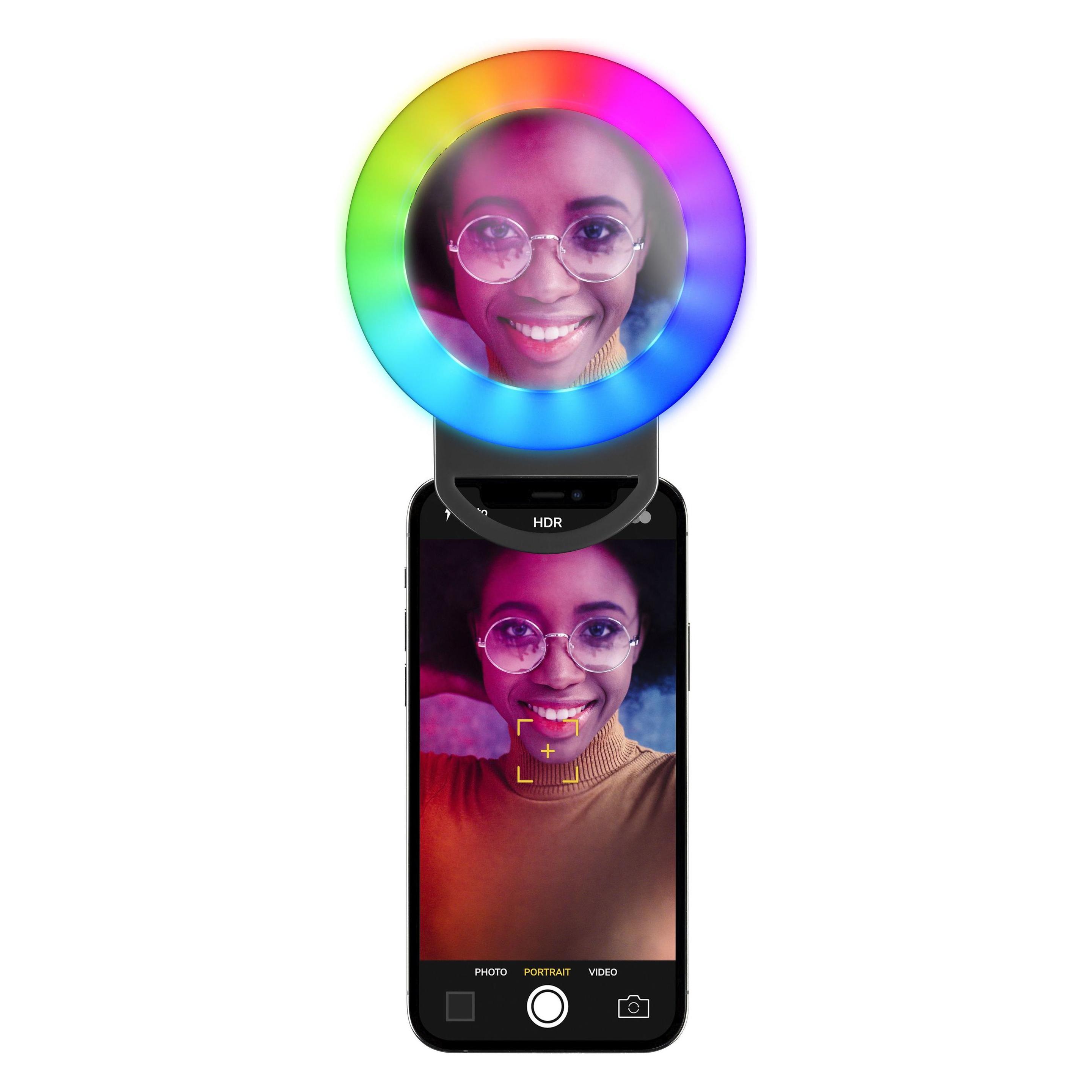 Cellularline Selfie Ring Pocket Multicolor - Universale (Ringlicht) (SELFIERINGCOLPOCKK)