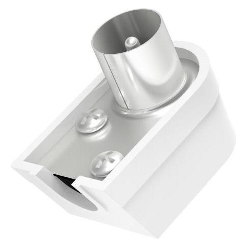 Hama Antennen-Stecker, Koax-Winkel 90°, schraubbar (Stecker und Verbinder) (00305085)