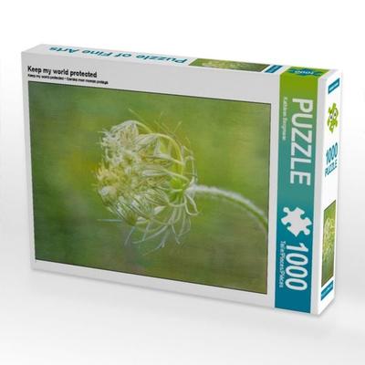 CALVENDO Puzzle Keep my world protected | 1000 Teile Lege-Größe 64x48cm Foto-Puzzle für glückliche Stunden