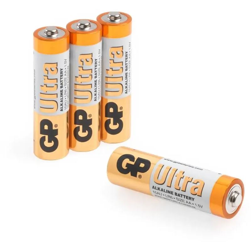 GP Batteries Ultra Alkaline Batterie AA Mignon 1,5V 4er Blister