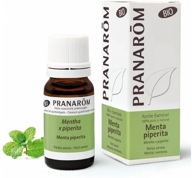 Pranarom Aceite Esencial Menta Piperita Partes Aereas Bio 10 ml
