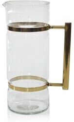 "Asti 9.75"" Tall Glass Pitcher"