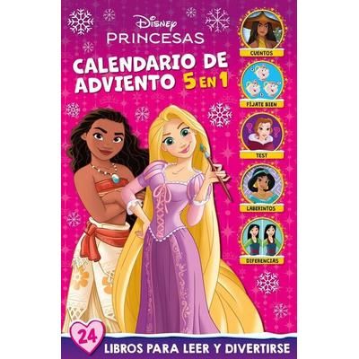 Princesas. Calendario de Adviento 5 en 1, Taschenbuch von , Libros Disney, 978-84-10-02971-2