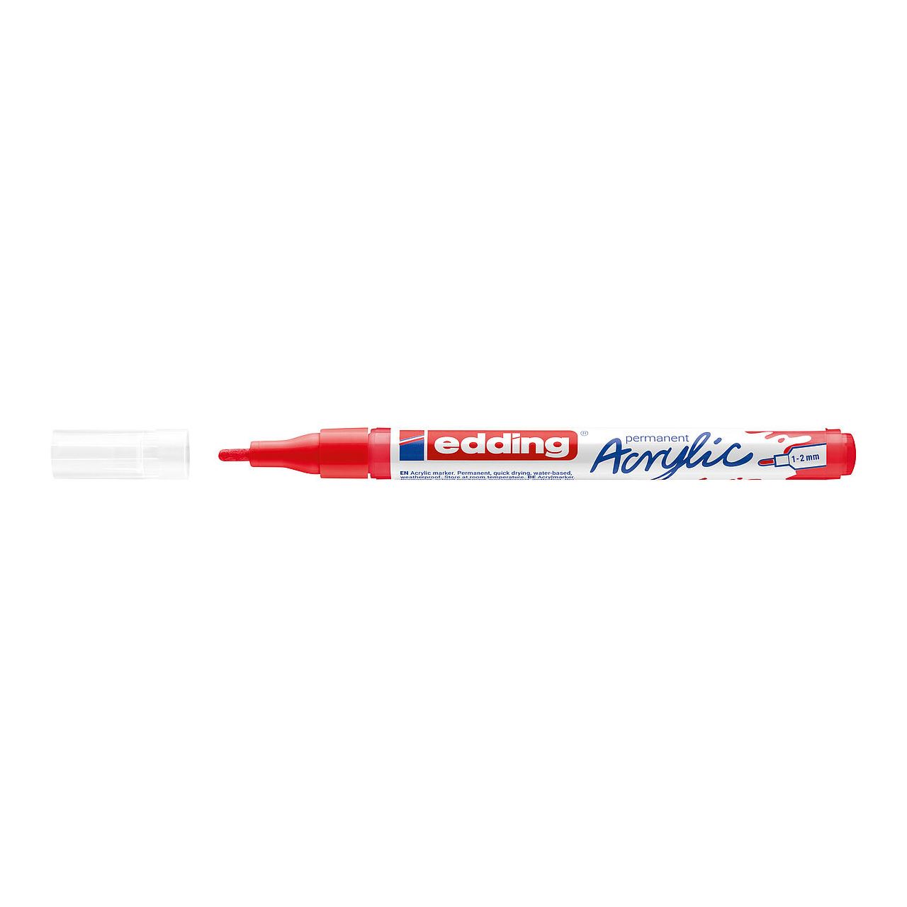 edding 5300 Acrylstift rot 1,0 - 2,0 mm, 1 St.