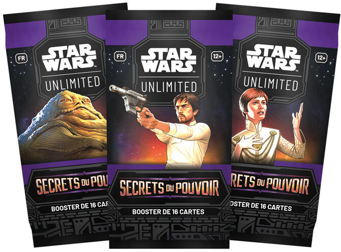 Fantasy Flight Games Star Wars Unlimited : booster à l'unité Secrets du Pouvoir (FR)
