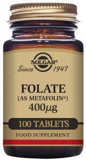 Solgar Folsäure 100 Tabletten