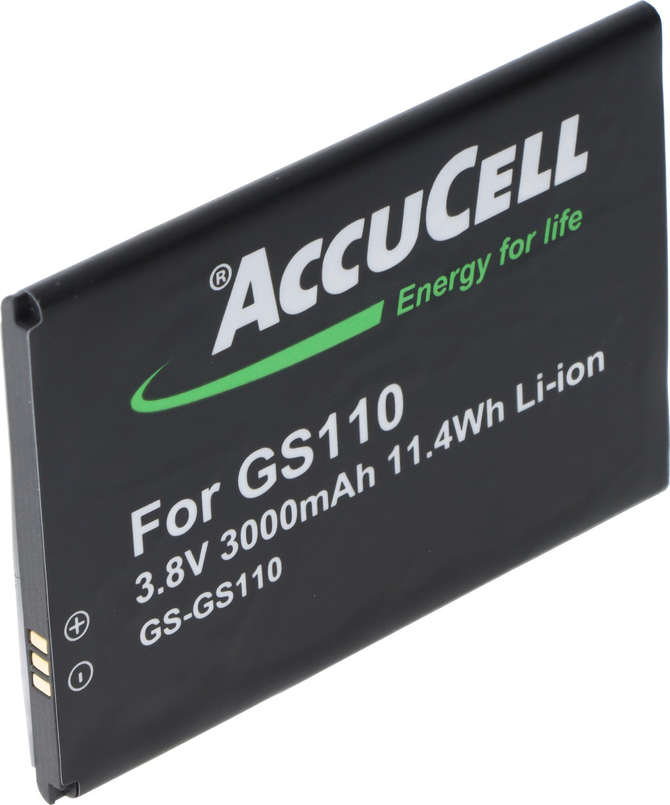 AccuCell Accu voor Gigaset GS110, Lithium-ion, 3.8V, 3000mAh, 11.4Wh