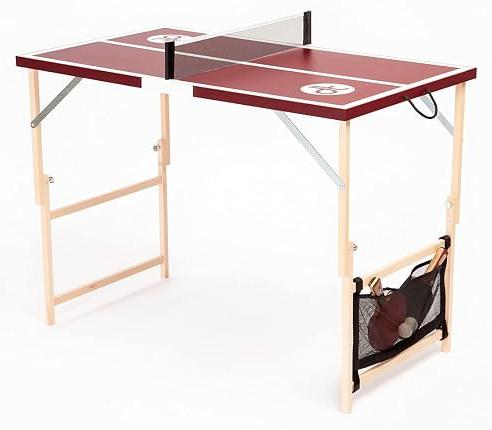 Mini Tischtennisplatte inkl. Netz | Austria | Tischtennistisch | Tischtennis | klappbar | leicht transportierbar | Innen | Im Freien | Party | Kinder | Erwachsene