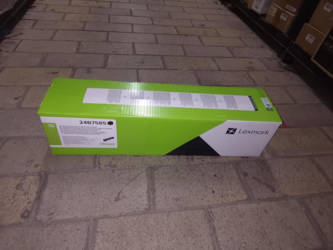 Lexmark Originele Toner Cartridge LRP LCCP - Zwart - voor Lexmark XC8355 en XC9535