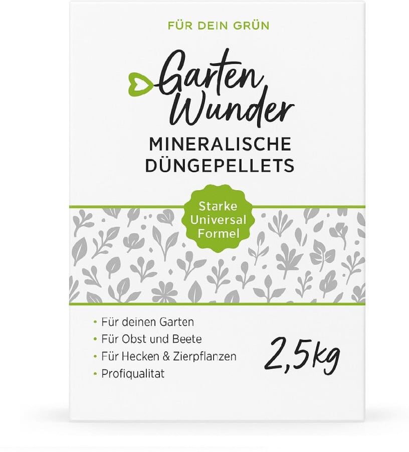 Weitere Gartenwunder mineralische Düngerpellets 2,5 kg