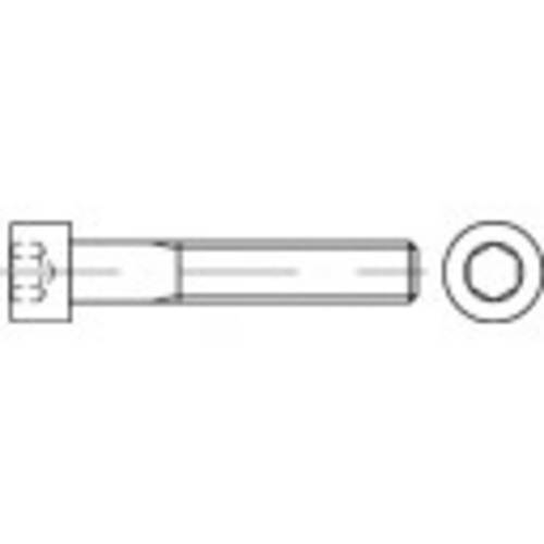 TOOLCRAFT 112890 Zylinderschrauben M4 16mm Innensechskant DIN 912 Stahl 500St.