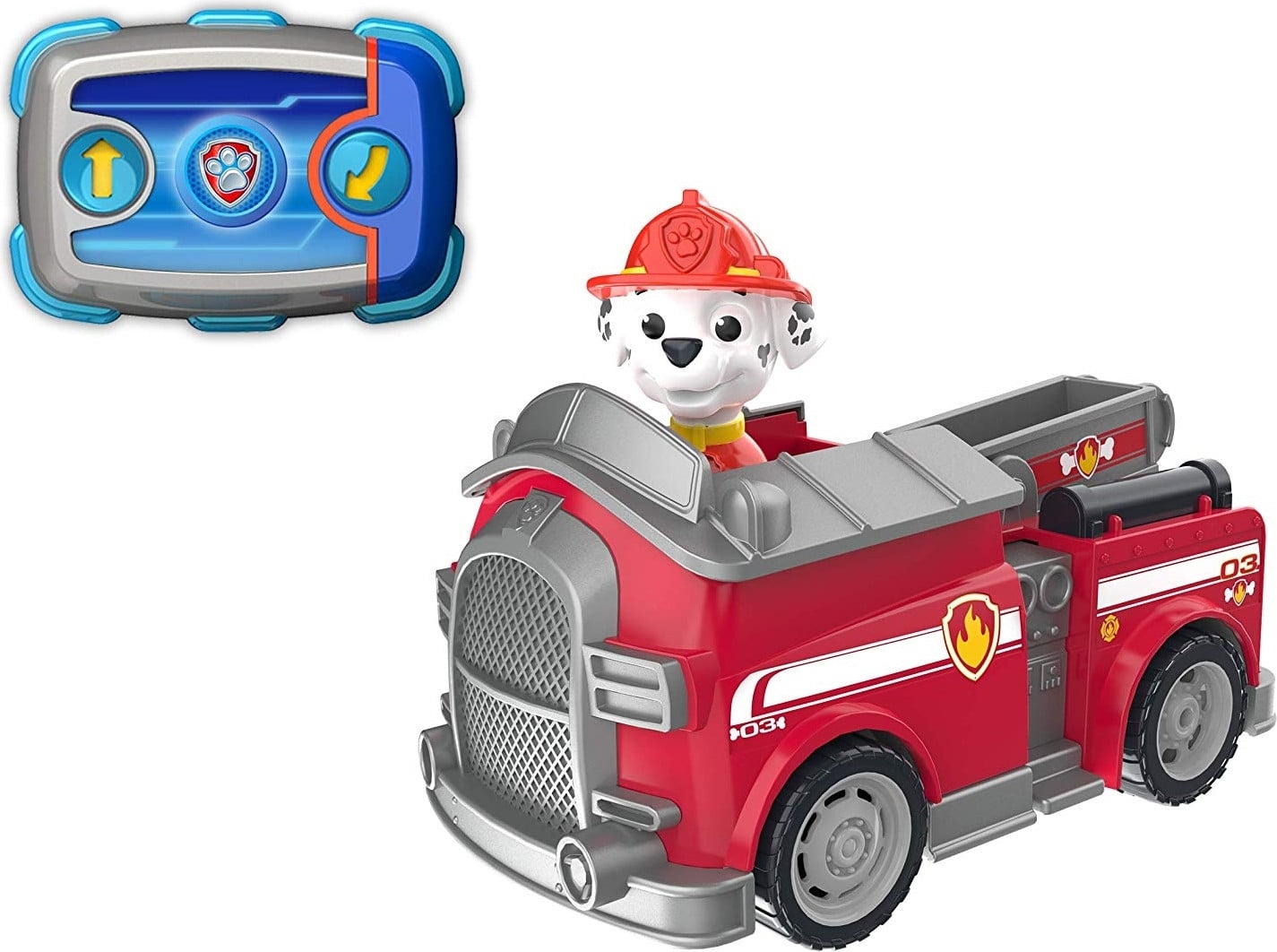 Spin Master Paw Patrol Marshall RC-bestuurbare brandweerwagen voor kinderen vanaf 3 jaar