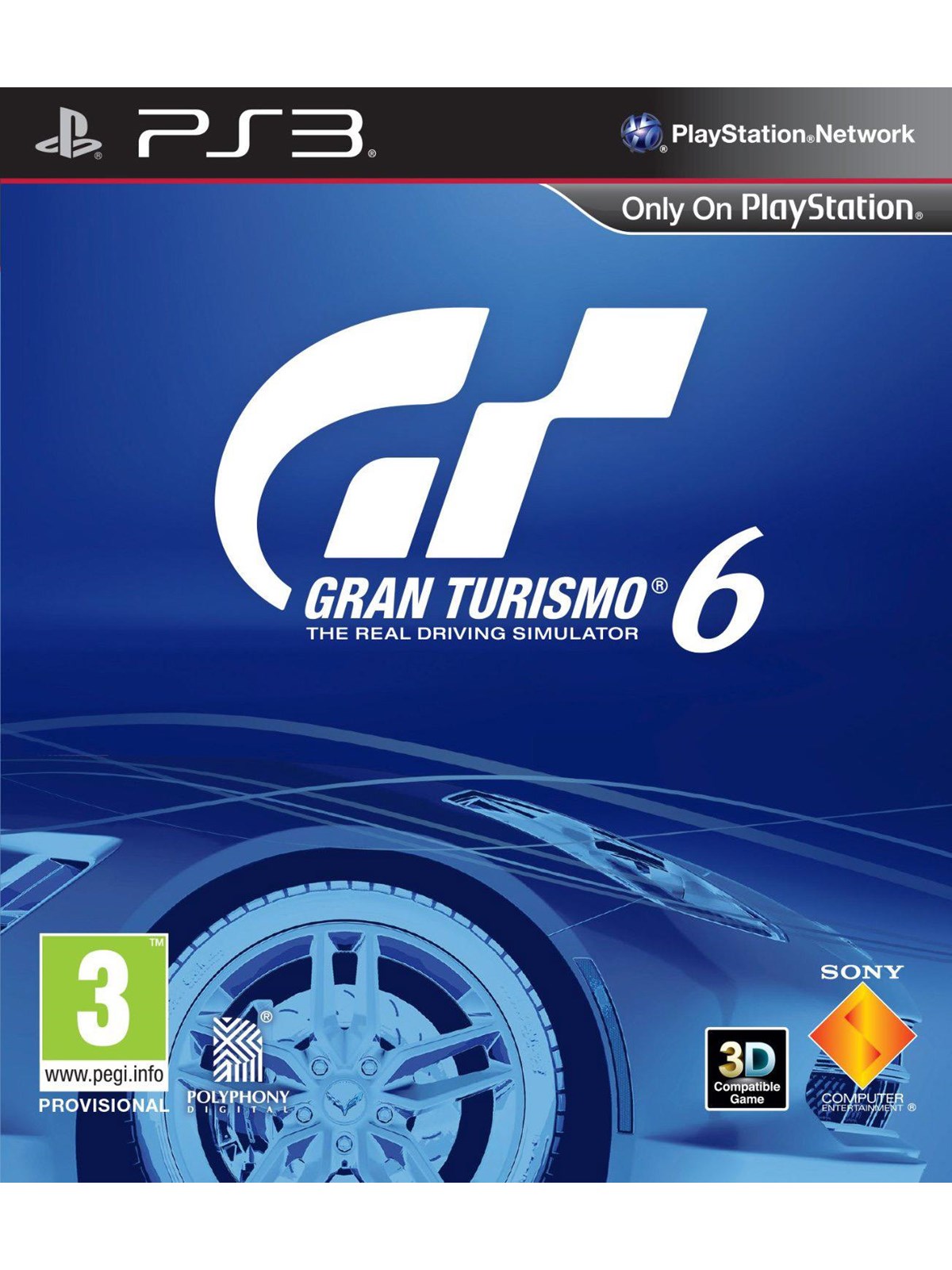 Gran Turismo 6 - Sony PlayStation 3 - Rennspiel - PEGI 3