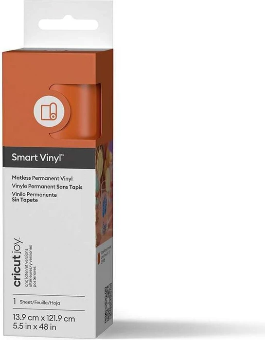 Cricut Smart Vinyl Permanent Joy 14 x 122 cm 1 sheet (Mat Orange)