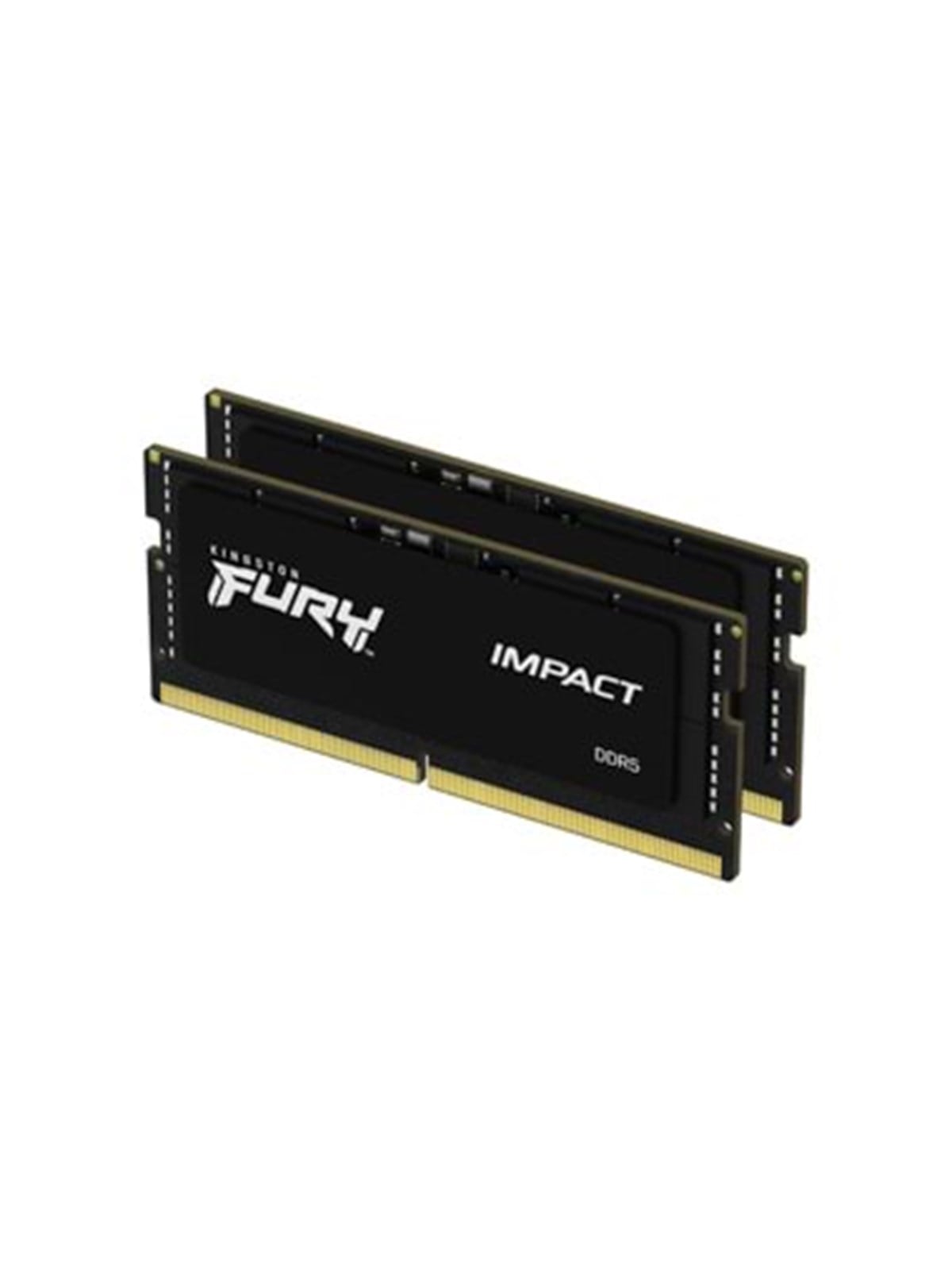 Kingston FURY Impact DDR5-4800 - 16GB - CL38 - Dual Channel (2 pcs) - Schwarz