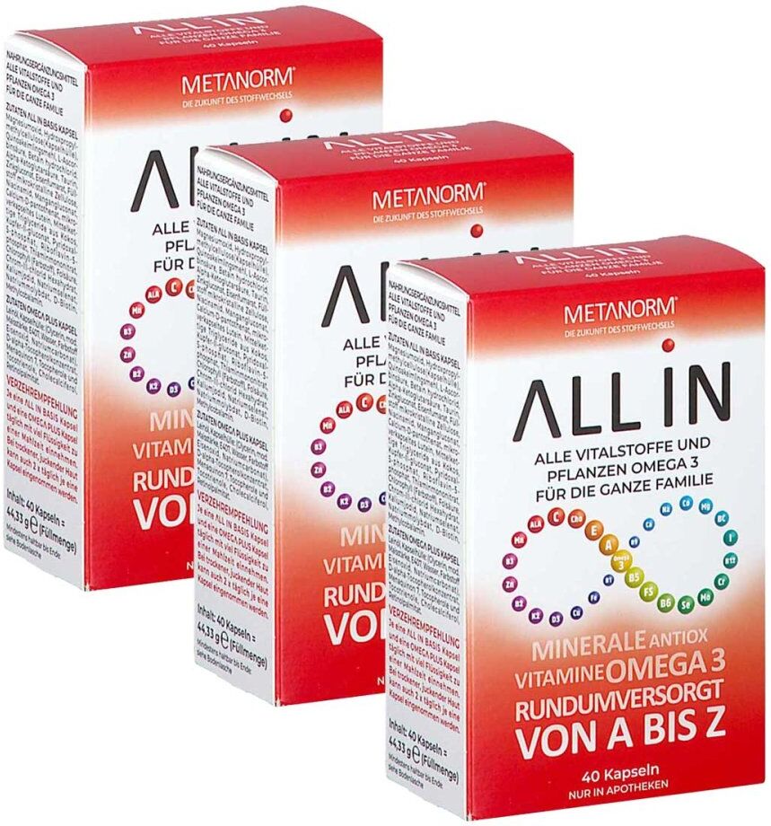 METANORM All In Kapseln 3x40stk