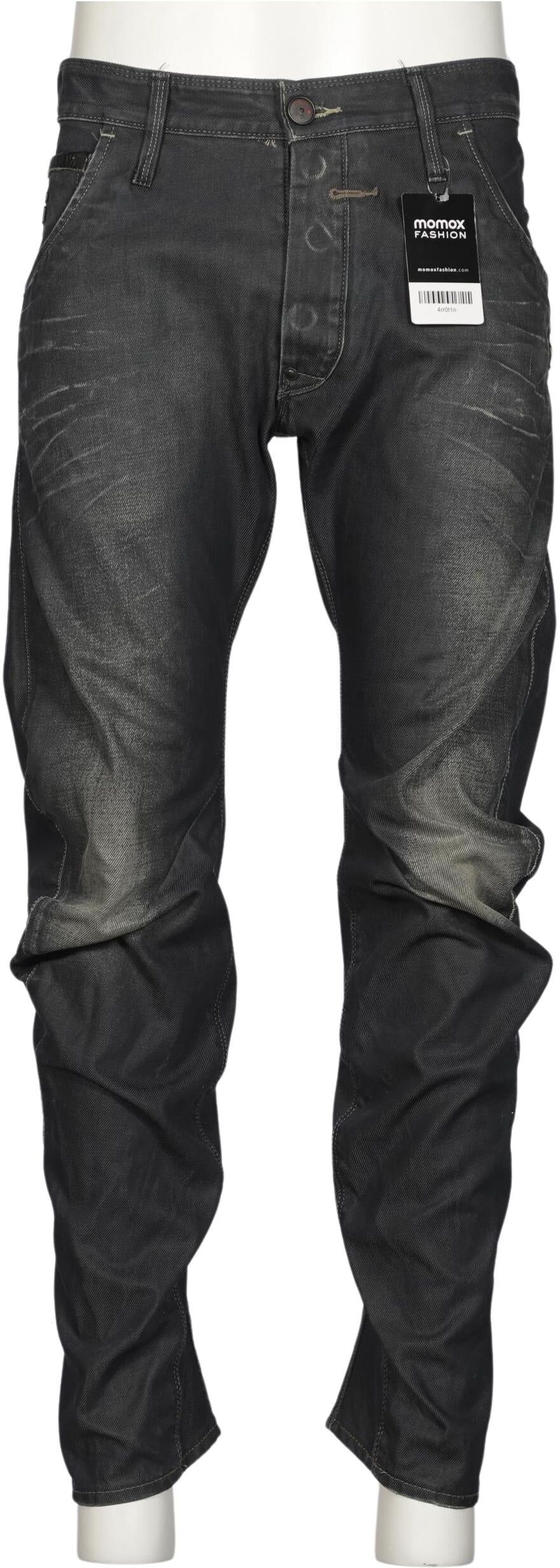 G Star RAW Herren Jeans, Grau, Gr. W31, Baumwolle - Second Hand
