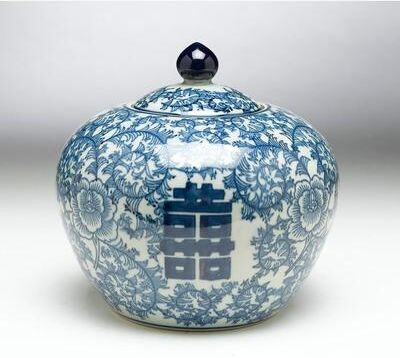 Orchard Creek Designs "Desin 8"" Porcelain Jar"
