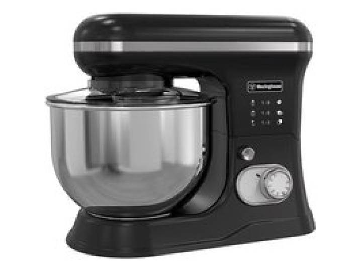 Westinghouse Retro Robot pâtissier 1200 W bol inox 5 L 6 vitesses Noir