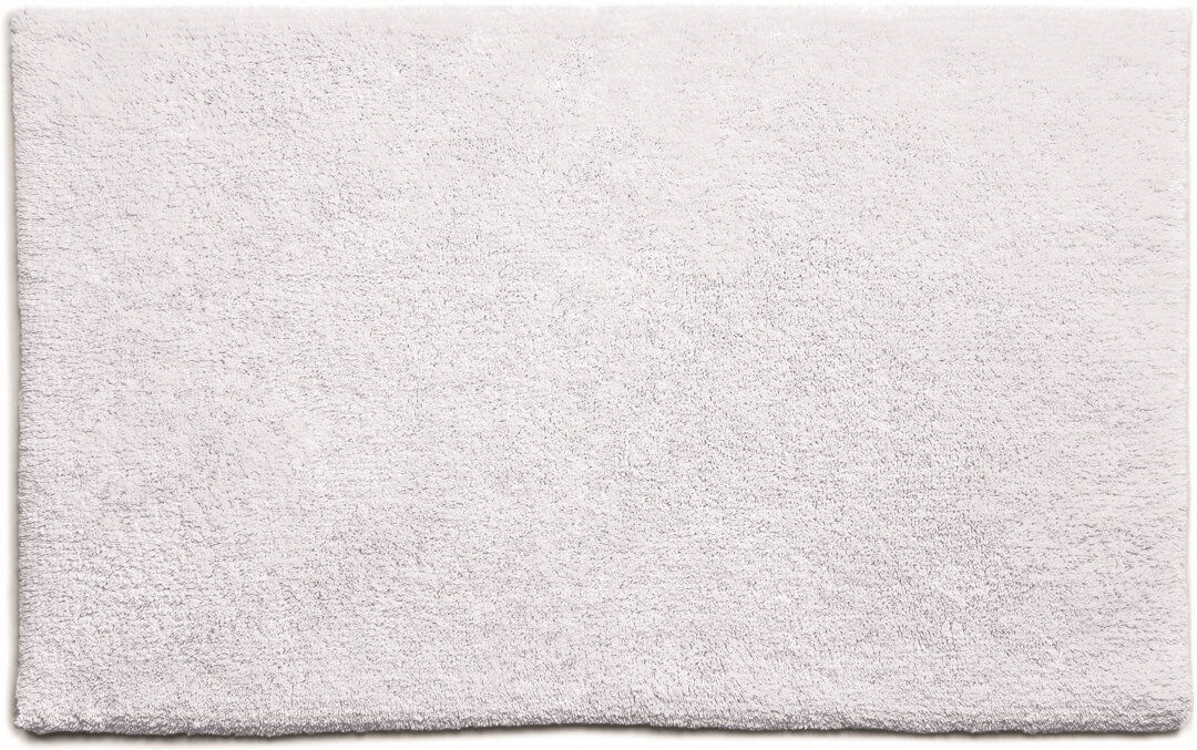 Latitude Run Dithusan Plain Bamboo Bath Mat White 100cm L x 60cm W