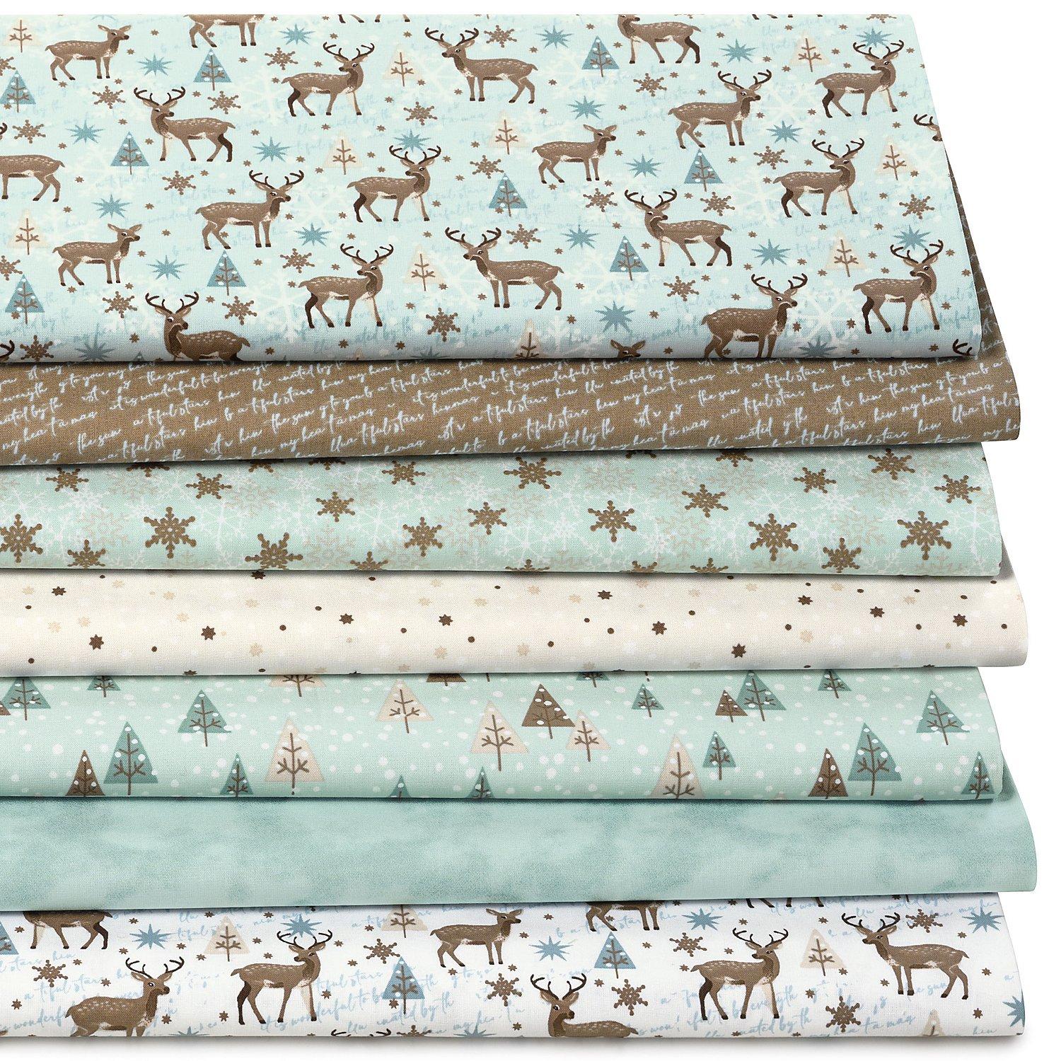 Patchwork- und Quiltpaket "Winterzeit", hellblau-color