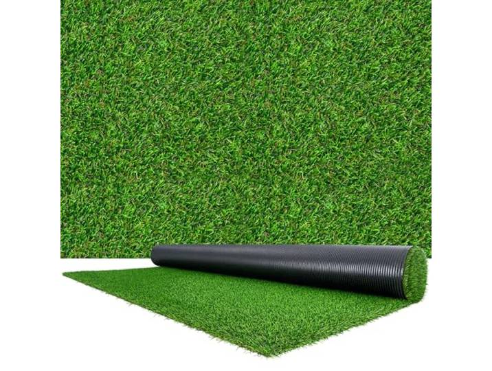 VEVOR Gazon Synthétique 304\,8x198\,12 cm\, Tapis Gazon Artificiel\, Hauteur de Fibre 3\,5 cm\, Rouleau de Pelouse Artificielle avec Trous de Drainage\, pour Terrasse\, Balcon\, Jardin\, Intérieur et Extérieur