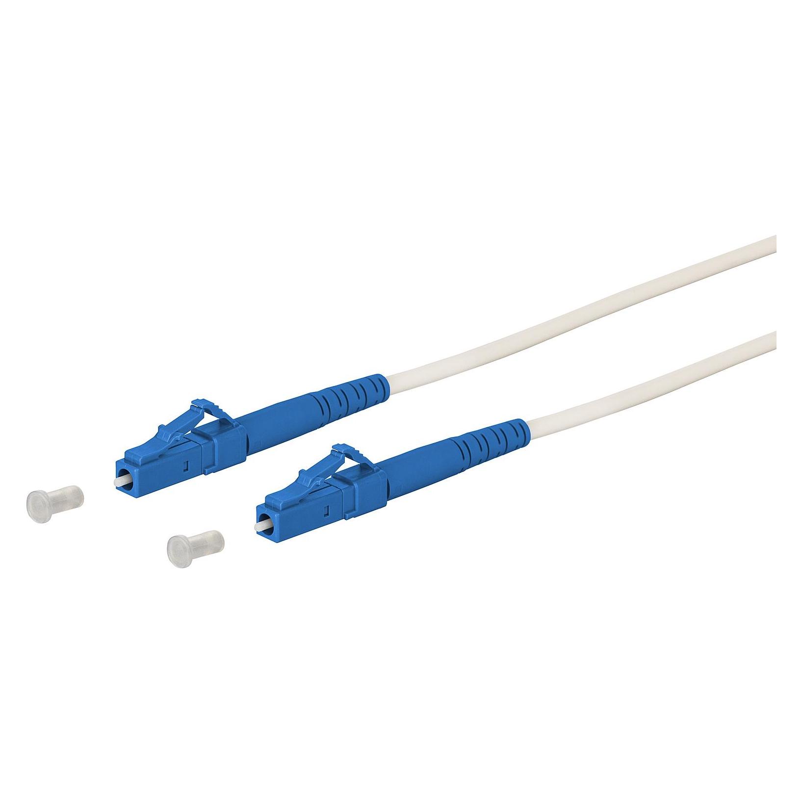 Metz Connect OpDAT Patchkabel LC UPC/LC UPC OS2 weiss, 3,0 m 151P7JOJO30E (3 m) (151P7JOJO30E)