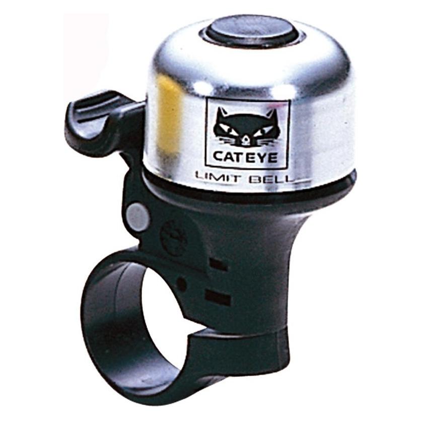 CatEye Fahrradklingel BELL PB-800 Universal Silber (5550112)